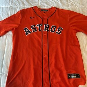 Nike Orange Astros Jersey